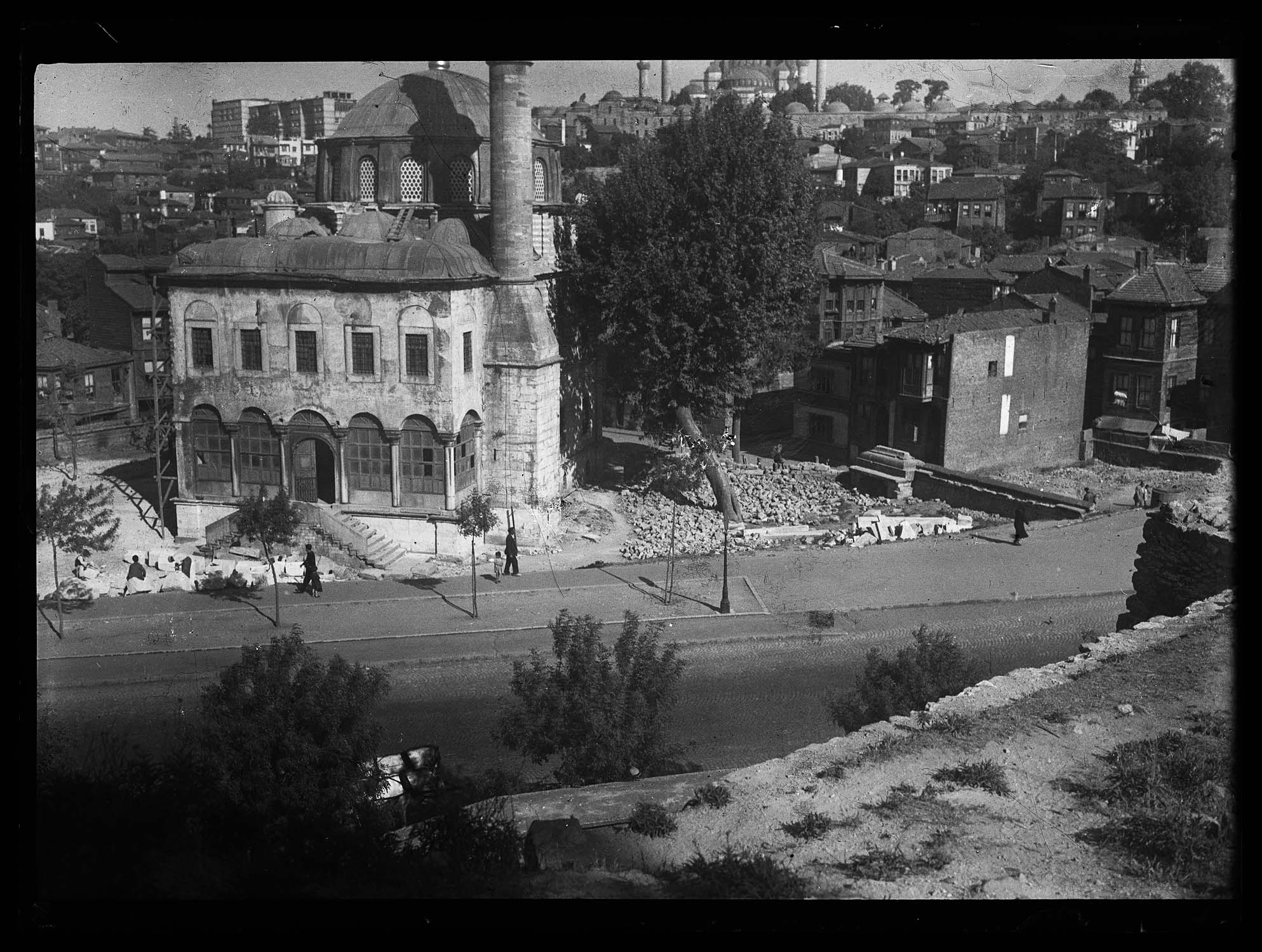 Sepsefa Hatun Camii : vue en hauteur